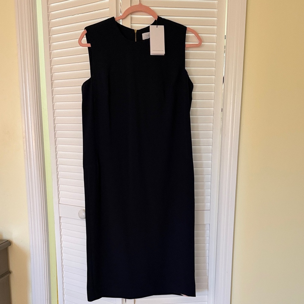 The FOLD LONDON  Black Sleeveless Dress with Jacket NWT